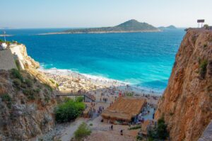 Voorbereiden op vliegen naar Antalya 