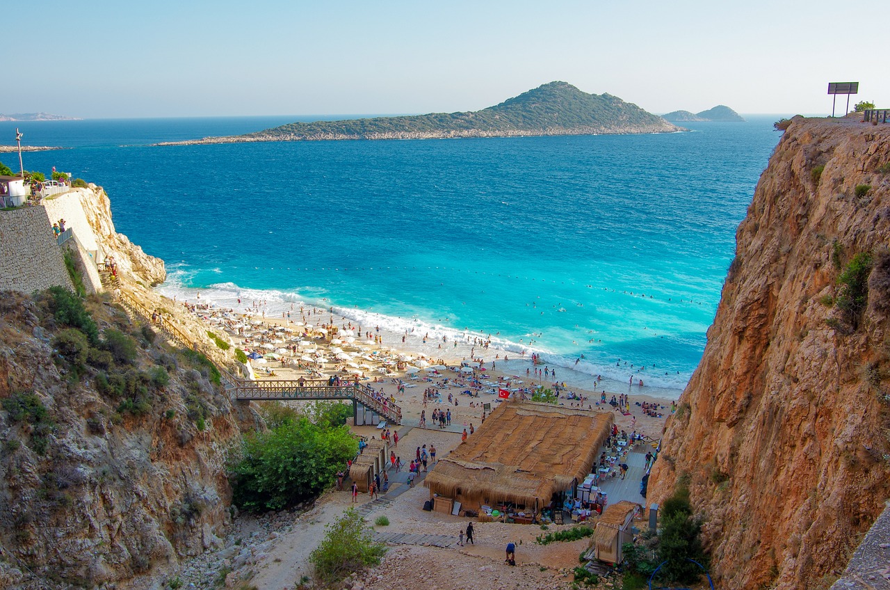 Voorbereiden op vliegen naar Antalya 