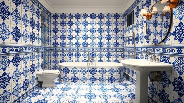 Portugese tegels: kleurrijke patronen voor een unieke badkamer