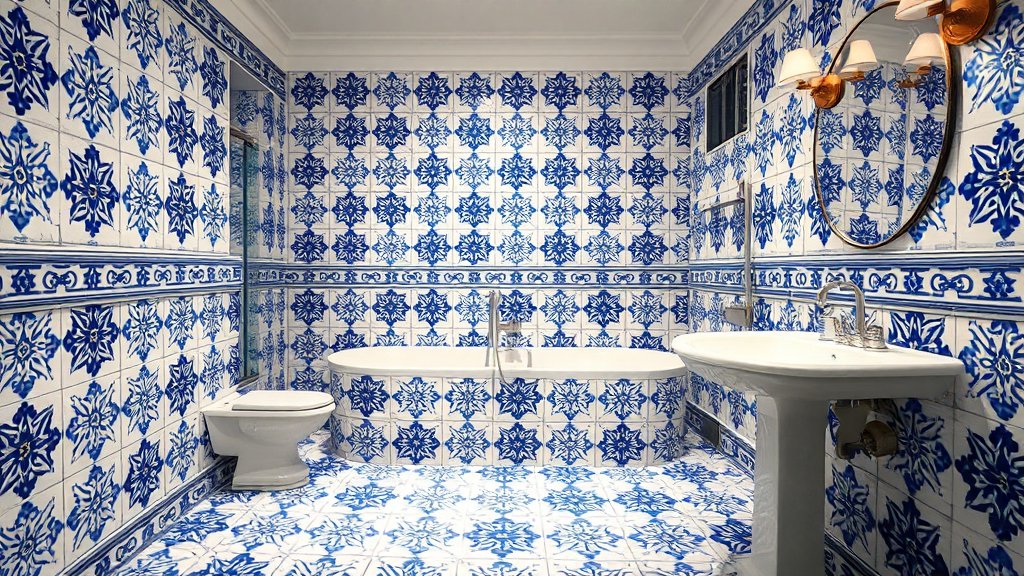 Portugese tegels: kleurrijke patronen voor een unieke badkamer